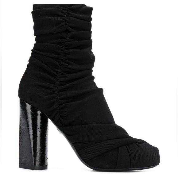 Roberto Cavalli draped design boots (NEW) - Picture 2 of 9